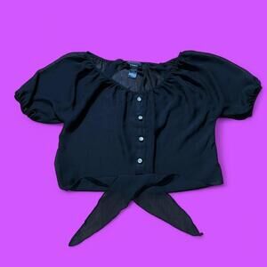 Y2k Hot Tempered Blouse - Size M